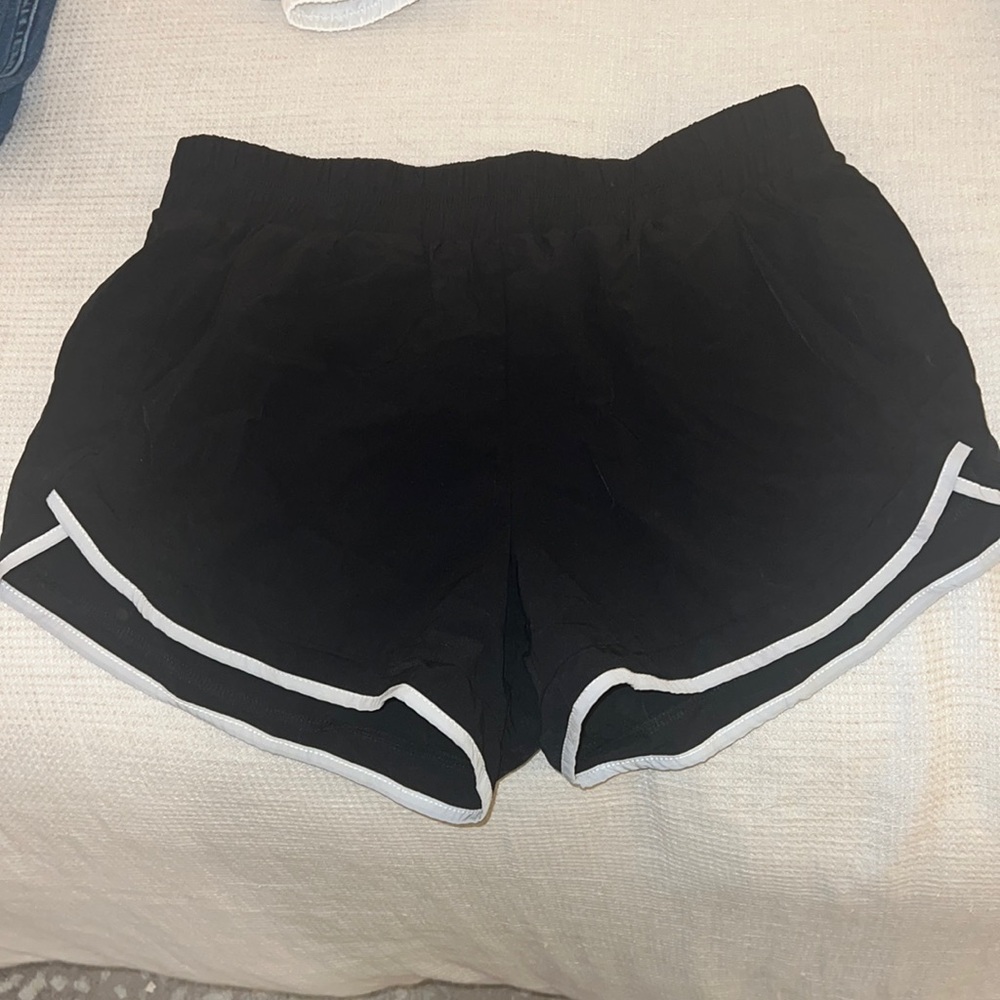 Black Track Shorts - NEW